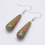 Earrings Natural Stones Crystals | Earrings Women Natural Stone - New Women Jewelry