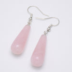 Earrings Natural Stones Crystals | Earrings Women Natural Stone - New Women Jewelry