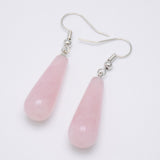 Earrings Natural Stones Crystals | Earrings Women Natural Stone - New Women Jewelry