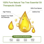 Pure Natural Therapeutic Grade Essential Oils Rose Jasmine Eucalyptus Mint Vanilla Tea Tree For Skin Care Massage Diffuser Oil - Essential Oil