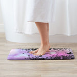 Raven Tree Soft Non-Slip Mat Rug Carpet Cushion Watercolour Raven Triple Goddess Moon Wicca Pagan Crow