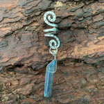 Raw Crystal Viking Spiral Sneak Beaded Beads Wicca Hair Braids Vintage  Witchcraft Accessories natural crystal