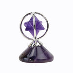 Real Energy Crystal Necklaces | Merkaba Crystals | Kabbalah Jewelry | Merkaba Pendant - Pendants