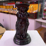 Roman Three Goddess Witch Sun Moon Star Resin Statue Crystal Ball Base Sphere Display Stand Home Decor