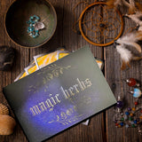 30 Herbs Witchcraft Kit Dried Herb Kit with Crystal Spoon Witchcraft