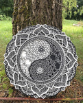 Iron Lotus Flower Mandala Wall Mount Decoration