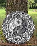 Iron Lotus Flower Mandala Wall Mount Decoration