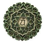 Iron Lotus Flower Mandala Wall Mount Decoration