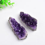 Amethyst Geode Natural Stone Crystal Cluster Quartz Energy Healing Mineral Rough Rock Home Decor Crafts