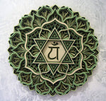 Iron Lotus Flower Mandala Wall Mount Decoration
