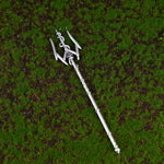 Silver Witch Hairstick Crescent Moon Goddess Sword Hairpin Wiccan Gothic Jewelry For Women Pagan Wicthcraft