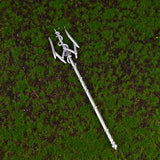 Silver Witch Hairstick Crescent Moon Goddess Sword Hairpin Wiccan Gothic Jewelry For Women Pagan Wicthcraft