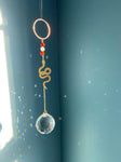 Snake Charmer Sun Catcher Crystal Light Catcher Handmade Catcher Witchy Suncatcher Prism|rainbow Maker
