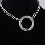 Snake Choker Necklace Gothic Punk Necklace Serpent Pendant Witch Jewelry