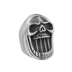 Magic Ring~Stainless Steel Fashion Jewelry Skull Rings Gothic Punk Male Vintage Scar Jaw Unique Ring For Men Beer Bottle Opener HF559