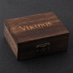 Stainless Steel Viking Rune Statement Rings Men Never Fade Nordic Viking Totem Odin Men Rings Jewelry