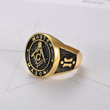 Stainless Steel Masonic Rings | Stainless Steel Finger Ring | Stainless Steel Jewelry - Rings