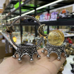 Star Moon Crown Metal Crystal Ball Holder Magic Sphere Display Stand Desktop Ornaments Photography Props