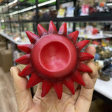 Stars Moon Sun Resin Crystal Ball Base Spheres Candle Display Holder Creative Home Decor Desk Ornaments Exquisite Gifts