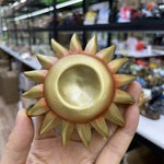 Stars Moon Sun Resin Crystal Ball Base Spheres Candle Display Holder Creative Home Decor Desk Ornaments Exquisite Gifts