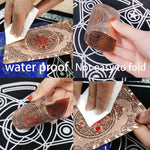 Astrology Tarot Card Set Rose Gold Table Game 12*7cm Paper Guide  Divination