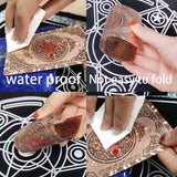 Astrology Tarot Card Set Rose Gold Table Game 12*7cm Paper Guide  Divination