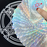 Tarot Suit Laser Colorful Divination Board Game Prediction Card
