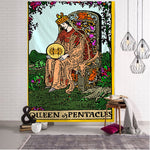 Tarot Tapestry Home Decor Tapestry Hippie Macrame Tapestry Wall Hanging Boho Decor  Witchcraft Tapestry  Wall Decor