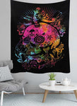 Tarot Tapestry Home Decor Tapestry Hippie Macrame Tapestry Wall Hanging Boho Decor  Witchcraft Tapestry  Wall Decor
