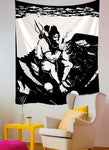 Tarot Tapestry Home Decor Tapestry Hippie Macrame Tapestry Wall Hanging Boho Decor  Witchcraft Tapestry  Wall Decor