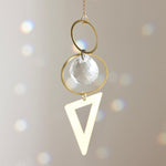 Triangle Suncatcher,Witchy Suncatcher |wall Hanging | Boho Decor | Gift | Window Decoration