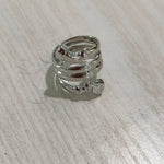 Egyptian Double Coil Ankh Cross Rings For Women Jewelry Stainless Steel Ring Africa Egypt Finger Ring Wedding Party Gift