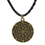 Viking Magic~Viking Odin Runavin necklace For Women Men SYMBOL OF NORSE RUNIC NORSE Runes Vegvisir Pendant Necklace Compass Viking Jewelry