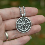 The Last Airbender  Elemental Lotus Water Tribe Amulet Necklace