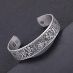 Vintage Tree of Life Magnetic Metal Bracelet Cuff Bangle for Men Women Classic Fashion Casual Party Accessories|Bangles|
