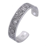 Vintage Tree of Life Magnetic Metal Bracelet Cuff Bangle for Men Women Classic Fashion Casual Party Accessories|Bangles|