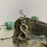 Vintage Viking Spiral Hair Braid Moon Pentagram Sun Angel Wing Skull Emblem Hair Bead Jewelry