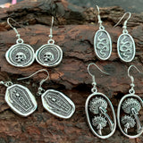 Vintage snake earrings pendant Wicca snake pendant snake ornament Gothic jewelry snake craft jewelry Gift