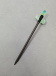 Vintage wood hairpin crystal hair stick Wicca accessories hair accessories  witches wand witch staff altar decoration gift