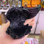 White Angel Wing Feather Wing Resin Crystal Ball Base Crafts Ornaments Home Decor Suitable 4-6cm Crystal Balls