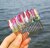 Wicca  Raw Natural Crystal Moon Mermaid Hair Comb Witchcraft Accessories Bridal Party Decoration Gift