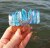 Wicca  Raw Natural Crystal Moon Mermaid Hair Comb Witchcraft Accessories Bridal Party Decoration Gift