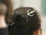 Wicca Moon Birth Crystal Hairpin Witch Colorful Quartz Hair Stick Bridesmaid Party Jewelry  Jewelry Gift FZ-10