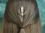 Wicca Moon Birth Crystal Hairpin Witch Colorful Quartz Hair Stick Bridesmaid Party Jewelry  Jewelry Gift FZ-10
