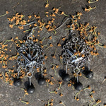 Wicca volcanic stone, bird of life,Flower, earrings, girlfriends, Witchcraft Accessories gifts for her