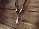Wiccan Hands CHOKER Necklace, Pagan Choker,Black Velvet Choker, Wicca Choker