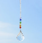 Wiccan Suncatcher Hanging Crystal Home Occult Decor Car Accessories Wind Chime Witchcraft