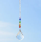 Wiccan Suncatcher Hanging Crystal Home Occult Decor Car Accessories Wind Chime Witchcraft