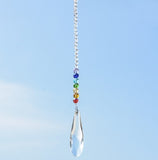 Wiccan Suncatcher Hanging Crystal Home Occult Decor Car Accessories Wind Chime Witchcraft