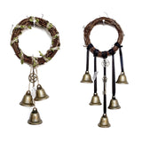 Witch Bells Protection For Door Knob Hanger Wind Chimes Witchy Things Clear Negative Energy Witchcraft Wicca Supplies For Home D  Wall Decor